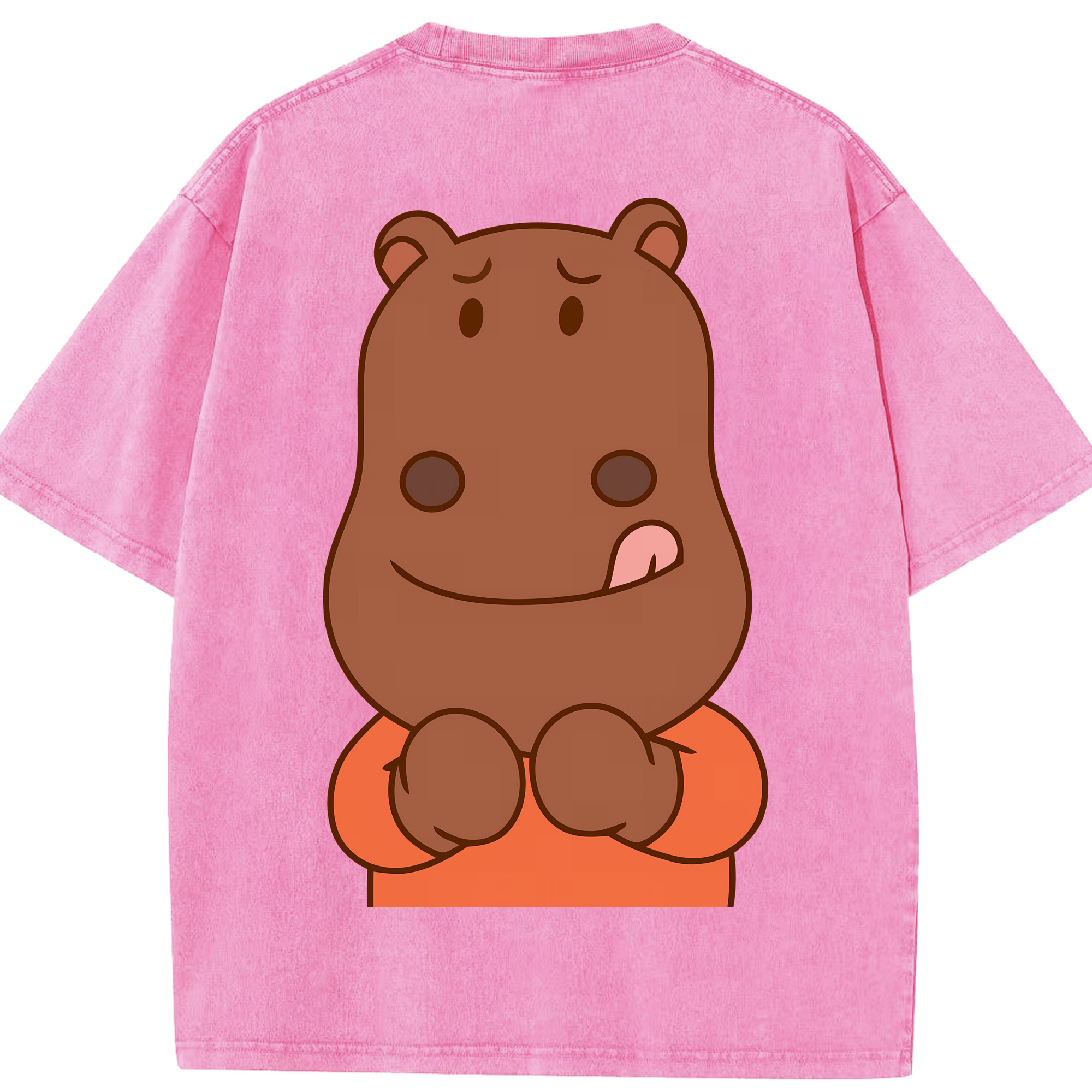 （画像用） アンパンマン Anpanman 綿100% ヴィンテージ風 半袖Tシャツ（背面プリント）